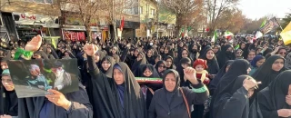 حضور کارکنان و اساتید آموزشکده ملی مهارت اقلید در مراسم بیعت با رهبر معظم انقلاب اسلامی ( حضرت آیت الله سید مجتبی حسینی خامنه ای )