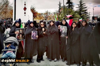 حضور کارکنان و اساتید آموزشکده ملی مهارت اقلید در راهپیمایی روز قدس